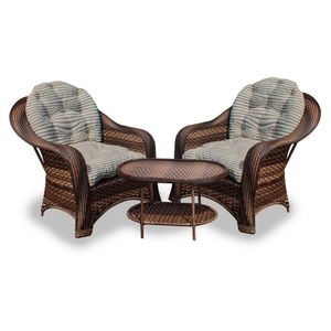 Conjunto De Poltronas 2 Poltronas + 1 Mesa Centro Cabanas