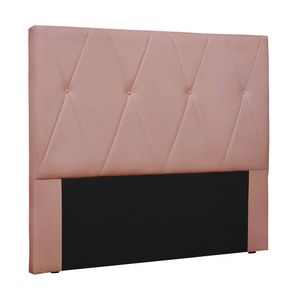 Cabeceira Para Cama Box Queen Aquilla 160Cm Veludo Rosa