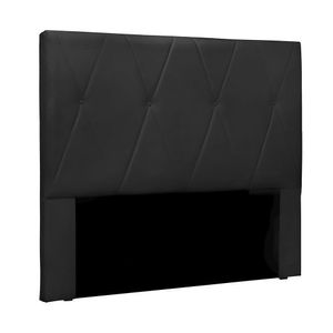Cabeceira Para Cama Box Casal Aquilla 140Cm Veludo Preto