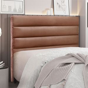 Cabeceira Para Cama Box Casal La Italiana 140Cm Veludo Café