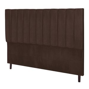 Cabeceira Leblon Para Cama Box Solteiro 94 Cm Suede Marrom