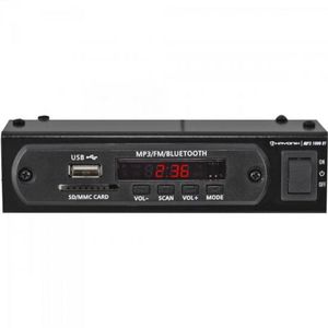 Modulo Pre Amplificador Fm/Usb/Mp3/Bluetooth 1000Bt Preto Ha