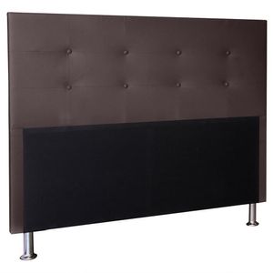 Cabeceira Berlim 1,95 Cm Cama Box King Size Corino Marrom