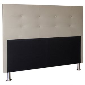 Cabeceira Berlim 1,60 Cm Cama Box Casal Suede Bege
