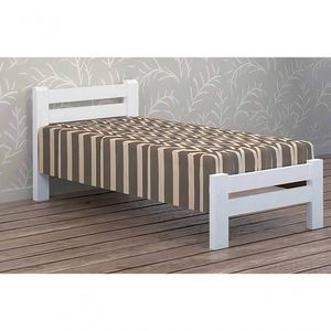 Cama Solteirão Itália De Madeira Angelim Branco