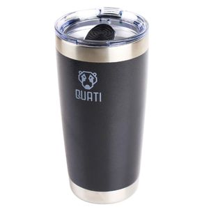 Copo Térmico Com Tampa 591Ml Preto - Cpct591
