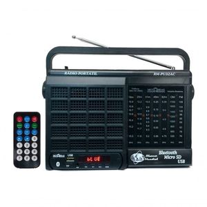 Rádio Portátil Motobrás Rm-Pu32Ac 7 Faixas Am/Fm/Oc 1000W Bl