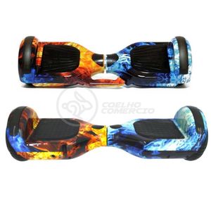 Hoverboard Overboard Fogo Gelo Skate Elétrico Ice Fire Nº14