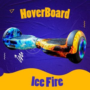 Hoverboard Overboard Fogo Gelo Skate Elétrico Ice Fire Nº2