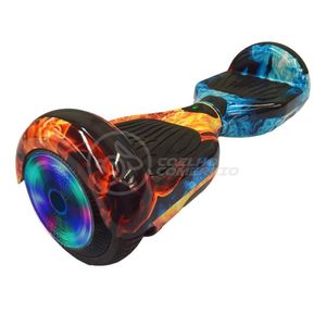 Hoverboard Overboard Fogo Gelo Skate Elétrico Ice Fire Nº20