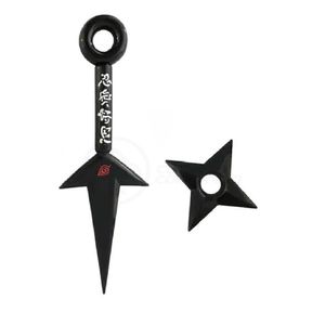 Kit Naruto Shippuden Kunai Minato 23,5Cm + Shuriken 9Cm 8