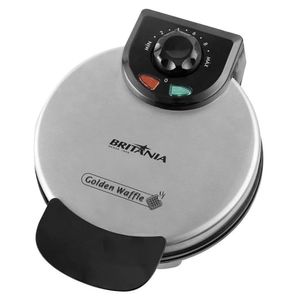 Máquina Golden Waffle Britânia 220v 850w - Casa Dos Fogões 220v