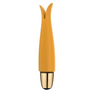 Capsula Recarregavel 10 Velocidades Amarela Me Tender - Lovetoys - Cor: Amarelo