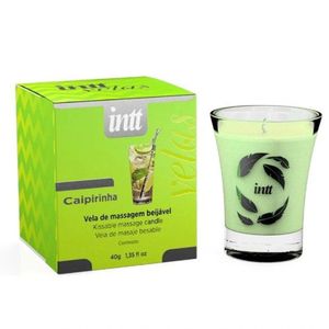 Vela Para Massagem Caipirinha 40g - Intt - Lubrificante: Caipirinha