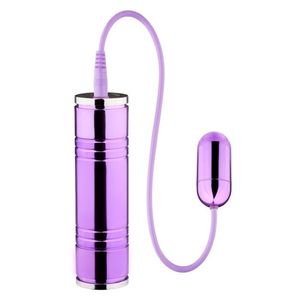 Cápsula Com 10 Vibrações - Sensual Shine - Nanma - Cor: Roxo Metalizado