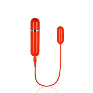 Cápsula Com 10 Vibrações E Luz De Led Vermelha- Virgo - Nanma - Cor: Vermelho