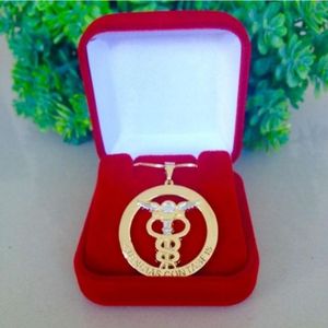 Gargantilha Profissão Ciências Contábeis Banhado A Ouro 18K