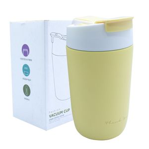 Copo Térmico Parede Tripla Aço Inoxidável Color Yellow 480ml