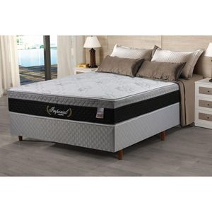 Cama Box Cristalflex Casal 138x188x60cm Molas Supotcoil