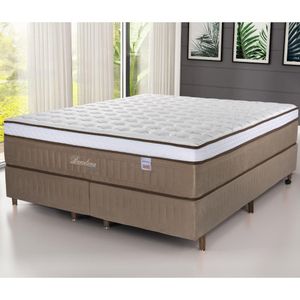Cama Box Queen Cristalflex 158x198x71cm Molas Ensacadas