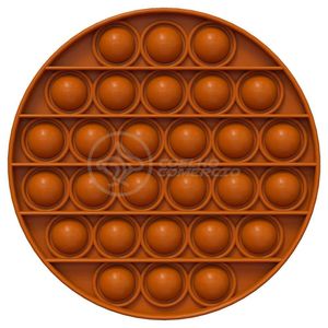 Pop It Circular Anti Stress Sensor Laranja