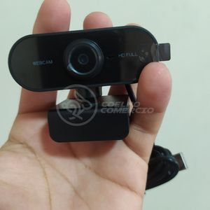 Webcam Câmera Full Hd 1080p Com Microfone Usb 2.0