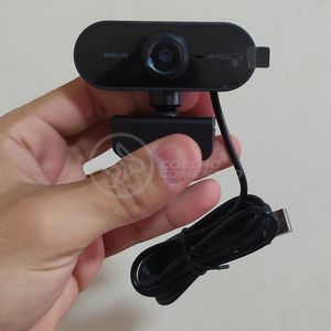 Webcam Câmera Full Hd 1080p Com Microfone Usb 2.0