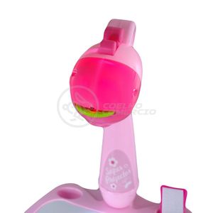 Projetor Para Desenho Infantil Aprendizagem Girafa Rosa