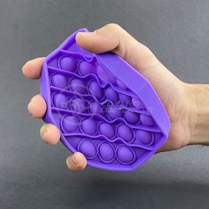 Pop It Octogonal Anti Stress Ansiedade Roxo