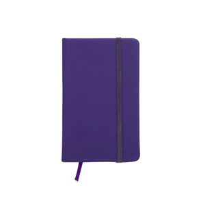 Caderneta Tipo Moleskine Agenda Escrever Estudar 13X8 Bolso Roxo