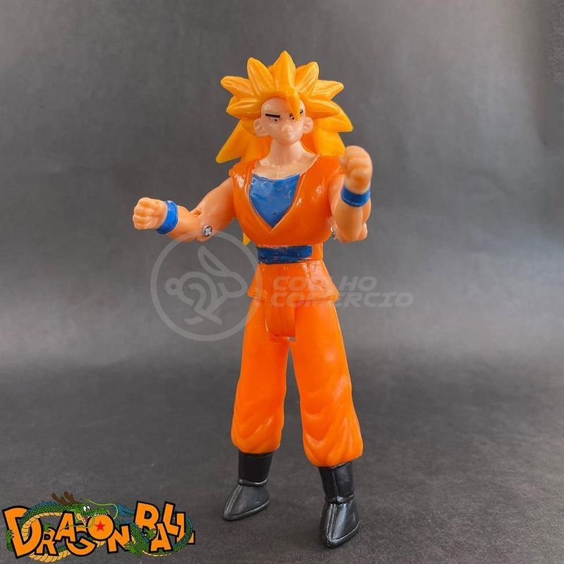 Boneco Action Figure Goku Super Sayajin 26cm Dragonball - WebContinental