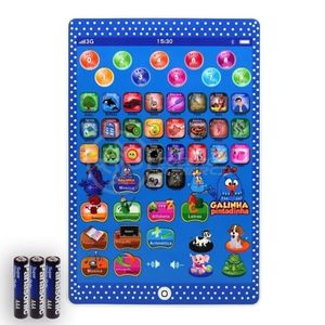 Tablet Infantil Galinha Pintadinha Multifunções Educativo