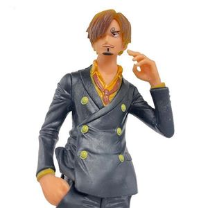 Brinquedo Boneco Anime Action Figure One Piece 18cm Sanji