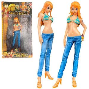 Brinquedo Boneco Anime Action Figure One Piece 18cm Nami