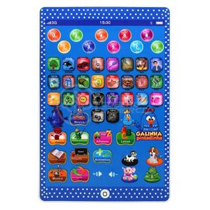 Tablet Infantil Galinha Pintadinha Multifunções Educativo