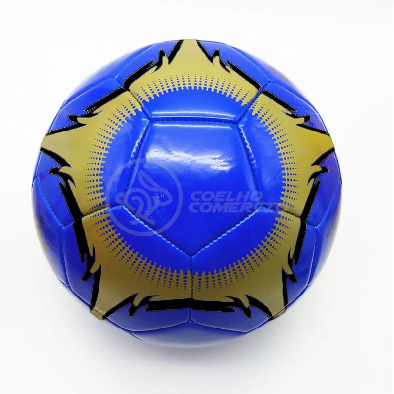 Mini Bola De Futebol Couro Sintético Tamanho 1 Amarelo - WebContinental