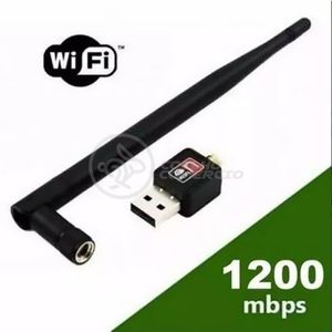 Antena Usb 2.0 Receptor De Wifi Wireless Internet Sem Fio