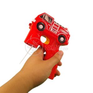 Caminhão Bombeiro Bolhudo Bolhas Sabão Infantil Vermelho 6