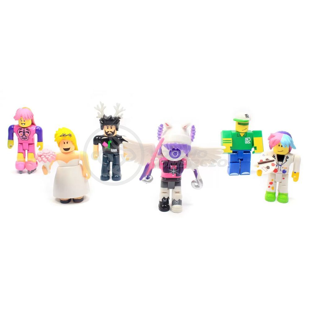 Kit Cartela Bonecos Roblox Com 4 Personagens