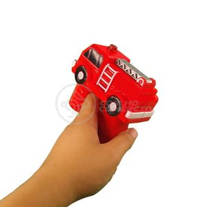 Caminhão Bombeiro Bolhudo Bolhas Sabão Infantil Vermelho 4