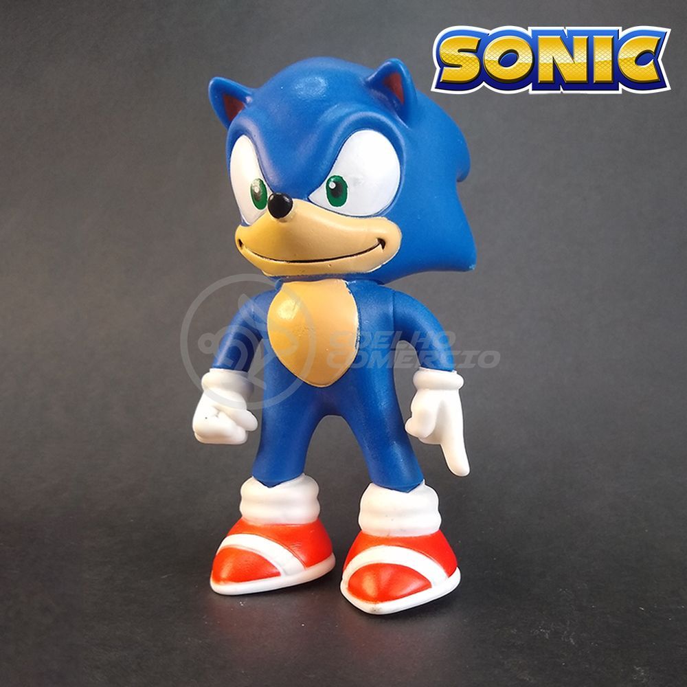 Boneco Colecionável Action Figure Sonic The Hedgehog Classic