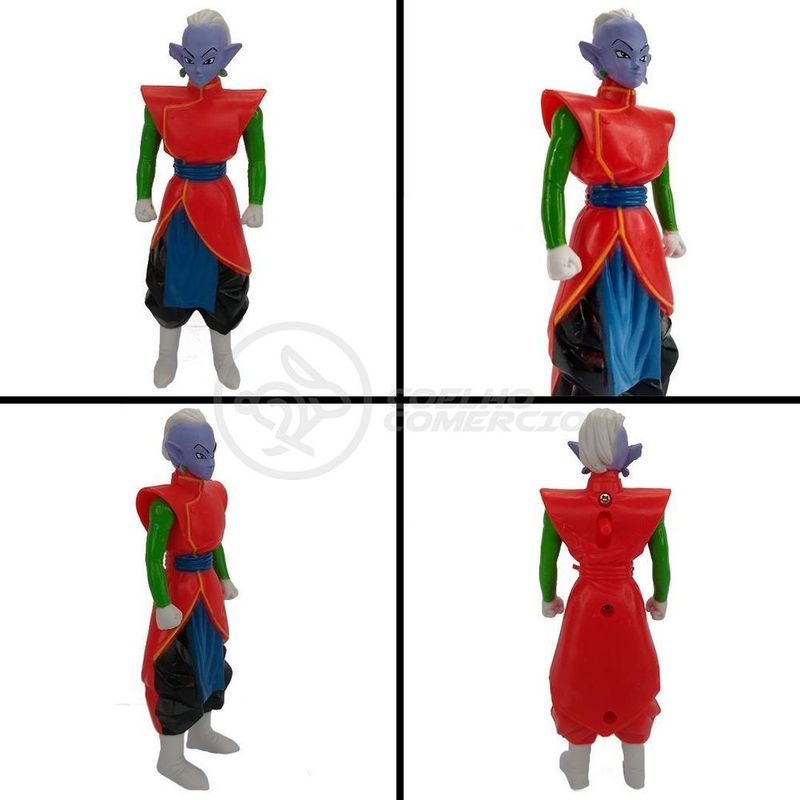 Kit 6 Bonecos Dragon Ball Super Goku Ssj3, Zamasu - WebContinental