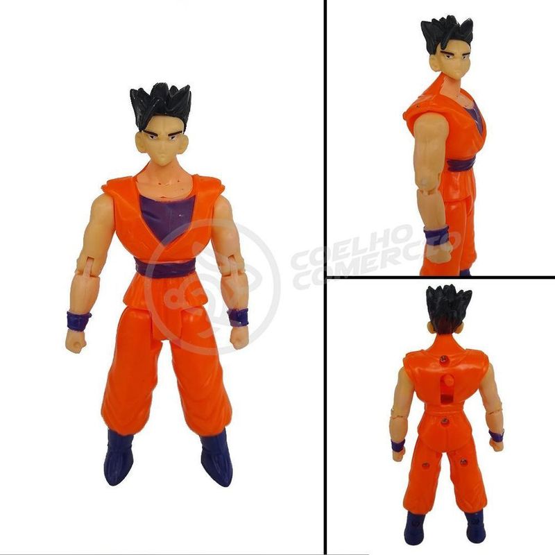 Boneco Action Goku Ssj Sayajin 2 Dragonball Z 20Cm - WebContinental