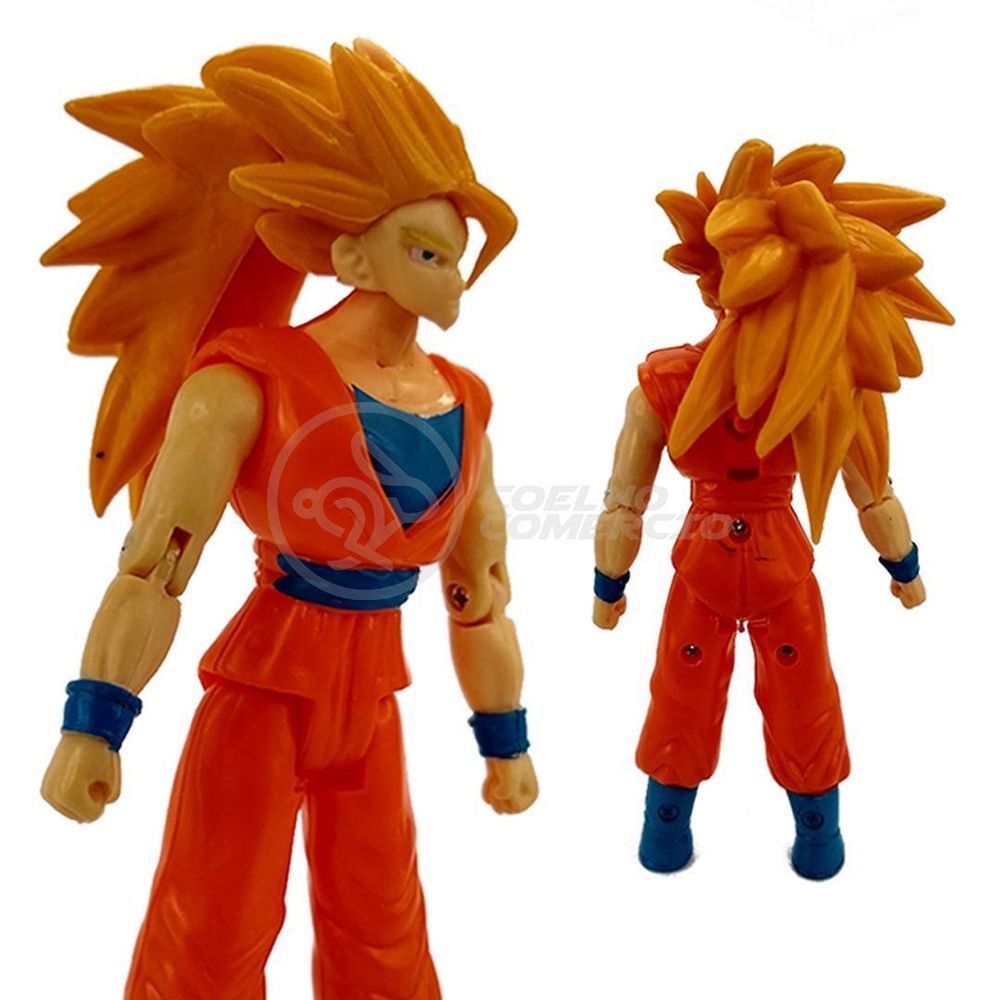 Kit 6 Bonecos Dragon Ball Super Goku Ssj3, Zamasu - WebContinental