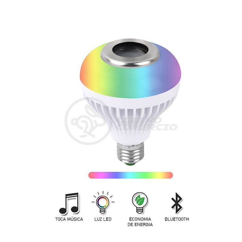 LAMPADA BLUETOOTH COLORIDA /// BULB RGB 