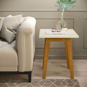 Mesa Lateral Paul Off White