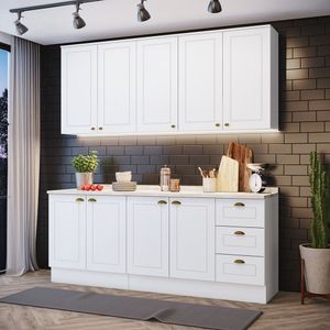 Cozinha Compacta 04 Peças Branco