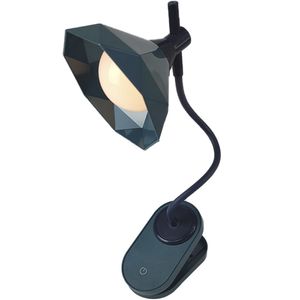 Luminaria De Mesa Garra Diamante Presilha Led 3 Cores