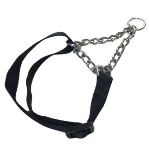 Coleira Cao Cachorro Guia Semi Enforcadora Kit Ajustavel Aço