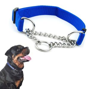 Coleira Guia 2.5cm Corrente Ajustavel Cachorro Grande Porte